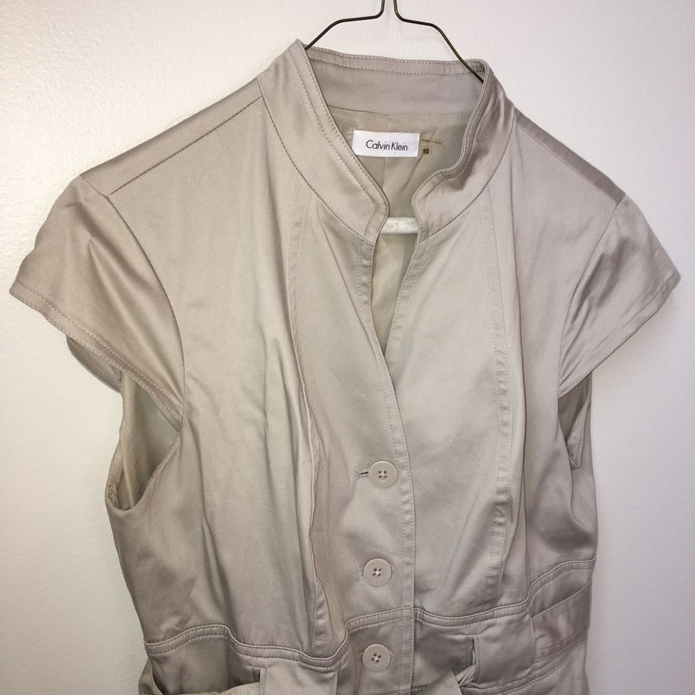 Calvin Klein wrap-around jacket/dress